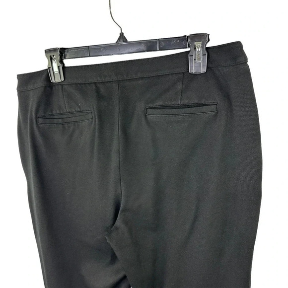 Talbots Skinny Ankle Black Stretch Pants size 12 - Picture 4 of 6